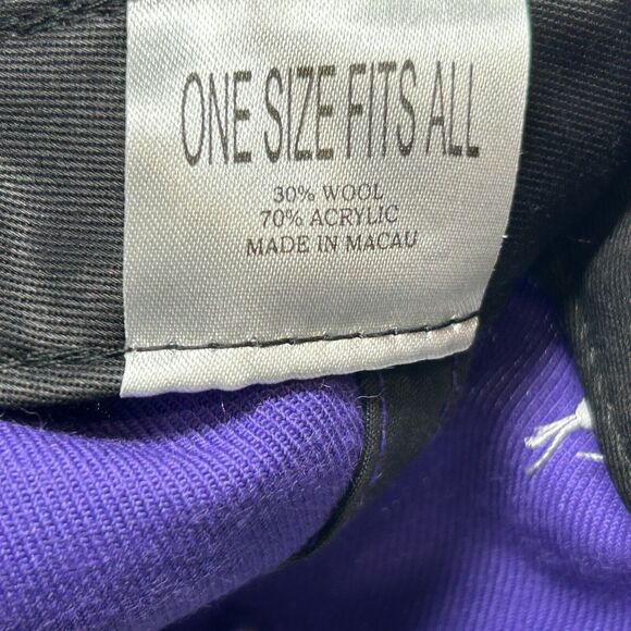 Vintage Minnesota Vikings Hat Baseball Cap Motorola 90s Purple NFL Football New - Picture 10 of 11